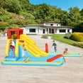 thumbnail image 5 of Costway Inflatable Dual Slide Water Park Bouncer for Kids 3-10 Years, 245' in x 132' in x 88.5' in, 5 of 11
