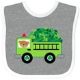 thumbnail image 3 of Inktastic Irish St Patricks Day Fire Truck Boys or Girls Baby Bib, 3 of 4