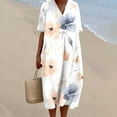 Joower Sun Dresses Linen Dresses for Women 2024 Halter Dress Formal