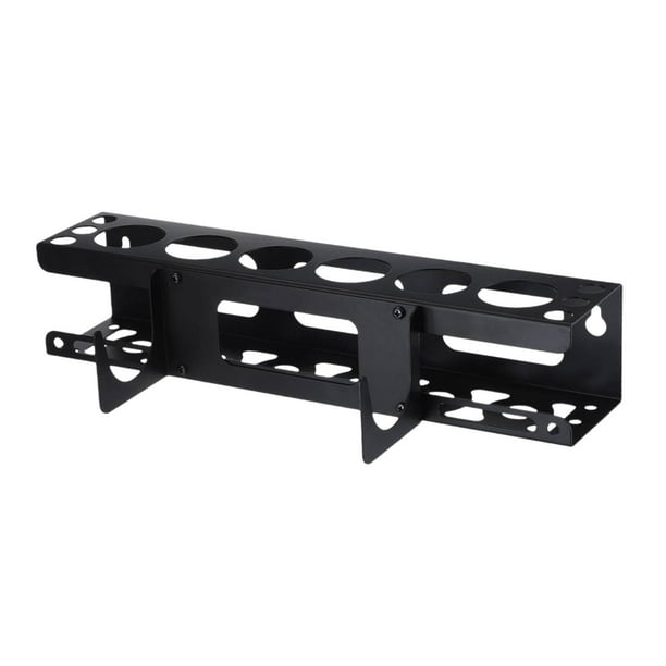Soporte para tubos de calafateo,6 soportes Soporte para tubos de calafateo Fácil instalación,Organizador de herramientas de calafateo para sellador montado en la pared,Rejilla de