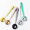 thumbnail image 4 of Coffee Clip Creative Two-In-One Coffee Bean Spoon With Measuring Spoon TOPWONER Stainless Steel, 4 of 7