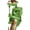Green, variant on Yaheetech 36'' H Cat Tree Tower House with Double Condos Scratching Posts Sisal Rope Furry Ball for Cats and Kittens, Light Gray
