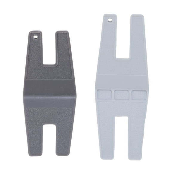 Sorven Button Sewing Plate Bulky Seam Aid, 2 Pcs Bulky Seam Jumper for Pants Curtains Sewing