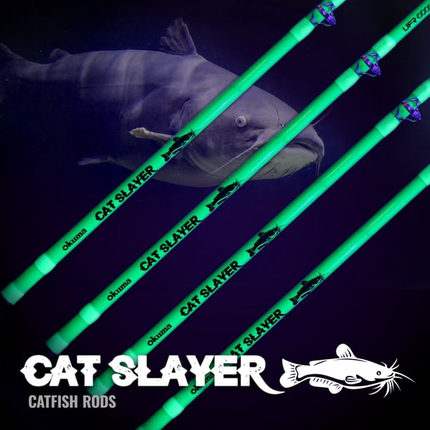okuma battle cat catfish spinning rods 2-piece Slayer Casting Rod | CSR-C-802MH light conditions Okuma BC-C-762H Battle Cat Heavy