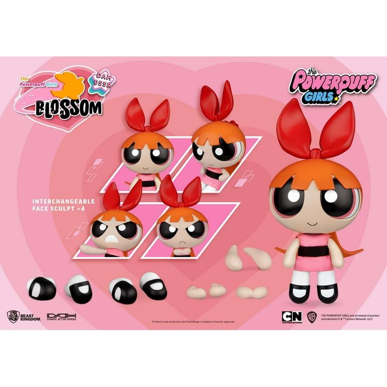ゲームキャラクター Powerpuff Girls PVC figures 4pcs/set The Powerpuff Girls Action Figure Toy Collection