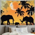 thumbnail image 2 of Nawypu Bohemian Style Wall Hanging Tapestry Floral Elephant and giraffe, Bohemian or Hippie Style Home Decor, 2 of 6