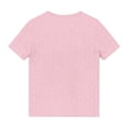 thumbnail image 2 of Top de Manga Larga de la Moda de los Niños de Color Sólido Cuello Redondo Suelto Y Casual Tops para el Uso Casual Diario, Interior, Regreso a Casa, Fiestas de Cumpleaños, Vacaciones, Fotografía, 2 of 5
