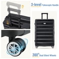 thumbnail image 4 of Pouseayar 3 Piece Luggage Set with TSA Lock, Expandable Travel Family Cases 20" 24" 27", 4 of 13
