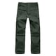 thumbnail image 3 of Hombres Sólido Casual Botón Cremallera Múltiples bolsillos Al aire libre Tipo recto Pantalones de fitness Pantalones cargo Pantalones Pompotops  oipoqjl42204, 3 of 7