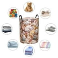 thumbnail image 6 of Gaeub Colorful Seashells Dirty Clothes Storage Basket, Toy Storage Bin for Storing Clothing, Diapers, Toys - Medium, 6 of 8