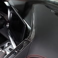 thumbnail image 3 of TINKI Soft Carbon Fiber Air Conditioner Switch Panel Trim Strip Fit for Chevrolet Corvette C8 Stingray 2020-2023, Center Console AC Panel Decoration Frame Trim, 3 of 6