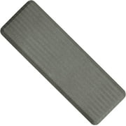 Dynarex FLATMat Fall Mats for Elderly Patients - Beveled Edge for Wheelchair Accessibility - Non-Slip Senior Fall Prevention Pad for Protection (24" x 70" x 0.75", Cool Grey)