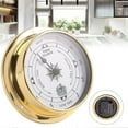 thumbnail image 5 of Marine Tidal Clock, Tester Copper Shell, Wall Hanging Boat Tidal Clock - 115mm, 5 of 5