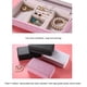 thumbnail image 4 of Caja de almacenamiento para joyas Qarigey organizador de viaje rosa, 4 of 6