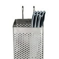 thumbnail image 4 of 2X Stainless Steel Chopsticks Holder Hanging Cutlery Drying Basket Tableware Drainer with Hooks Kitchen Utensil(A), 4 of 6