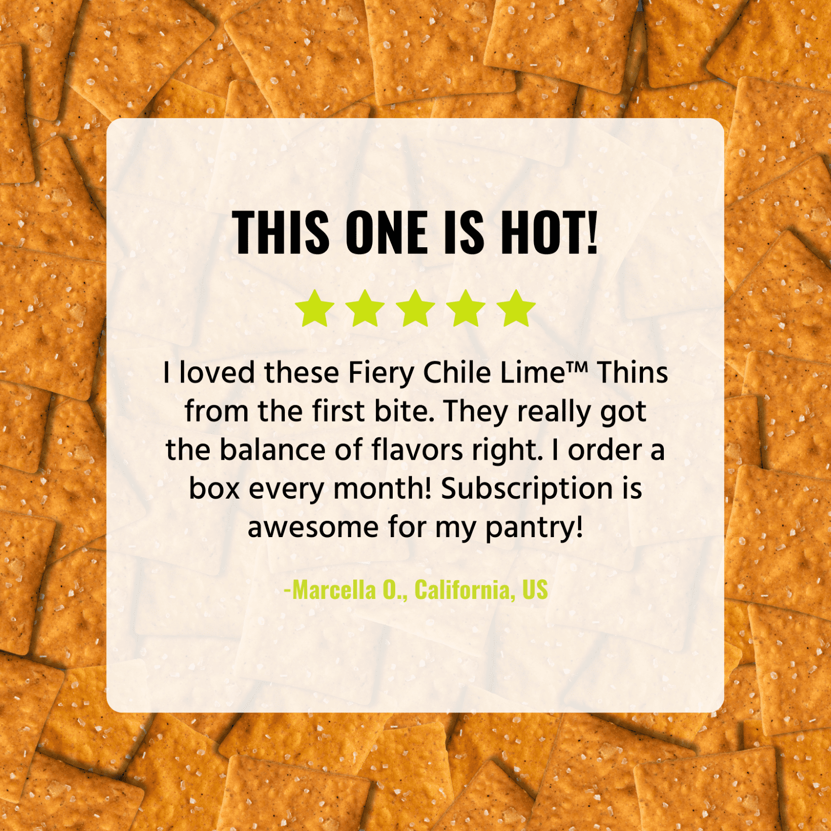 Every Body Eat Snack Thins, Fiery Chile Lime Flavor, Vegan, Gluten Free and Dairy Free (Pack of 2)