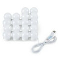thumbnail image 1 of yeacher Adjustable LED Mirror Light with 3 Color Temperatures, 10 Brightness Levels, USB Plug & Play, 14 Bulbs for Makeup & Vanity, 1 of 6