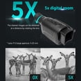 thumbnail image 3 of Mulanimo Upgraded Night Vision Monocular with 3800mAh Rechargeable Battery Digital Infrared Monocular Telescope for 100% Darkness, 3 of 8