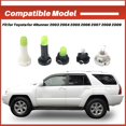 thumbnail image 3 of Bombilla Interruptor Control de Aire Acondicionado FEIMAOTUI Toyota 4Runner 2003-09, 3 of 7