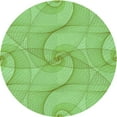 thumbnail image 1 of Ahgly Company Machine Washable Indoor Round Transitional Jade Green Area Rugs, 7' Round, 1 of 7