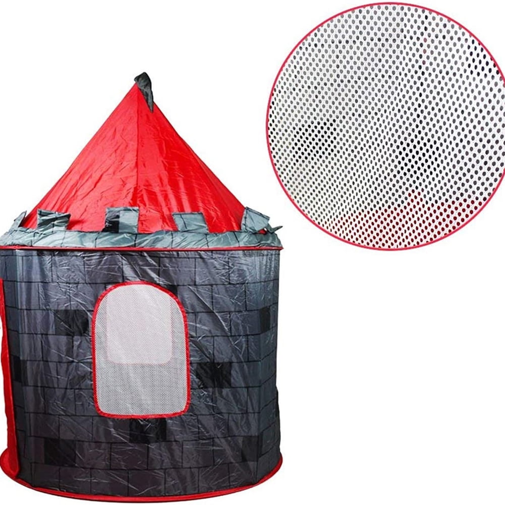 Kadyn Playhouse Castle Pop Up Tent, Outdoor Indoor Big Tent for Boys and Girls, Portable Children's Play Tent for Indoor and Outdoor, Red Kadyn Playhouse Castle Pop Up Tent, Outdoor Indoor Big Tent for Boys and Girls, Portable Children's Play Tent for Indoor and Outdoor, Red