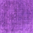 thumbnail image 1 of Ahgly Company Indoor Square Oriental Purple Industrial Area Rugs, 7' Square, 1 of 4