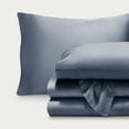 thumbnail image 6 of Bare Home TENCEL™ Sheet Set - Lyocell derived from Eucalyptus - Twin, Indigo, 6 of 9