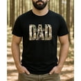 thumbnail image 5 of Dad Shirt for Hunter Camo Outdoorsman Deer Hunting Graphic Tee for Men Black Shirt Adult Medium, 5 of 8