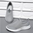 thumbnail image 3 of XEDZYT Men's Slip-On Walking Shoes Mesh Hollow Breathable Water Shoes Casual Sneakers Size 10, 3 of 4