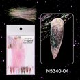 thumbnail image 1 of Heliisoer Fluorescent Silk Nail Color Line Manicure Silk Nail Decoration Flash Silk, 1 of 3