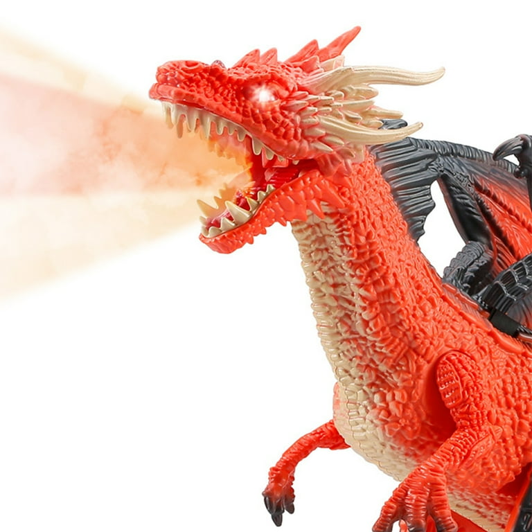 New Bright Infrared (I/R) Remote Control Red Dragon with Lights
