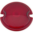 thumbnail image 3 of Ford 1933-1936 Car/1945-1952 Pickup Tail Light Lens, Red Glass, 3 of 8