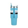 thumbnail image 5 of Mainstays 40oz Teal Tumbler Stainless Steel Double Wall, 5 of 7