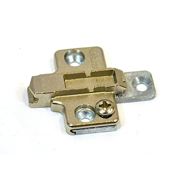 Blum 175H7100, Frameless Mounting Plate, Clip-On, 0 mm Height (Pack of 10)