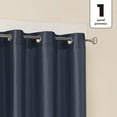 thumbnail image 5 of Faux Silk Drapery Grommet Window Panel, 5 of 5