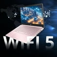 thumbnail image 5 of HP Flagship 14" Laptop with 1 Year Office 365 | 8GB RAM | 1.22TB Storage(64GB eMMC & 160GB Docking Station & 1TB Cloud Storage) | Intel 4-Core Processor| Webcam | Wi-Fi | Windows 11 | Pink, 5 of 5