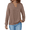 Coffee, variant on Fantaslook V Neck Sweatshirts for Women Pullover Long Sleeve Shirts Tunic Fall Tops Casual Lightweight Sweatshirts