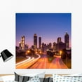 thumbnail image 1 of Image Atlanta Skyline Wall Mural by Wallmonkeys Peel and Stick Graphic (36 in H x 36 in W) WM341299, 1 of 4