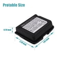thumbnail image 4 of Batería de repuesto Accessoryway FNB-80Li, 7,4 V, 1500 mAh, iones de litio, 4 of 7