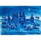 thumbnail image 1 of Pintura de diamantes (DE1920) mosaico cuadrado artesanal póster de castillo antiguo de noche DIY 40x50cm FLhrweasw Nuevo, 1 of 1