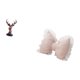 thumbnail image 5 of Figura de cabeza de ciervo,Adorno de cabeza de ciervo,estatua de animal decorativa,Cojín con lazo bonito,Almohada con forma de lazo,bonito cojín decorativo con lazo,Funda de almohada con lazo, 5 of 8