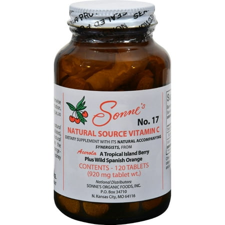 Sonne's Natural Source Vitamin C No 17 - 120