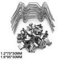 thumbnail image 2 of fastboy Greenhouse Stainless Steel For And Sufficient For Daily Garden For And Repairing Durable 304 Clips For Replacement Garden 1.2*75*30mm, 2 of 4