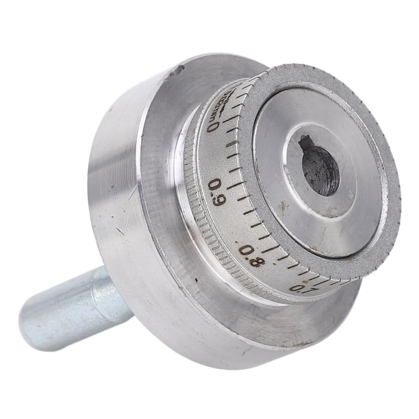 Mini Volante De Torno, Mini Volante De Manivela De Torno Instalación Conveniente Del Eje Tamaño Del Círculo De Escala De 0-1 Mm Suave Para Uso Industrial