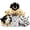 Multi6-Stand Dog, variant on MorisMos 6Pcs Farm Animal Stuffed Animals Bulk with Cow/Horse/Sheep/Pig/Bunny/Chick Plush Toys