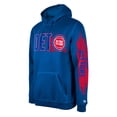 thumbnail image 2 of Men's New Era Detroit Pistons Red Tip-Off Collection Pullover Hoodie, 2 of 3