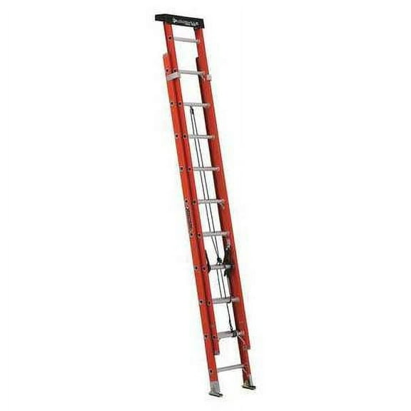 Louisville Ladder 20-Foot Fiberglass Extension Ladder, 300-Pound Load Capacity, Type IA, L-3022-20PT
