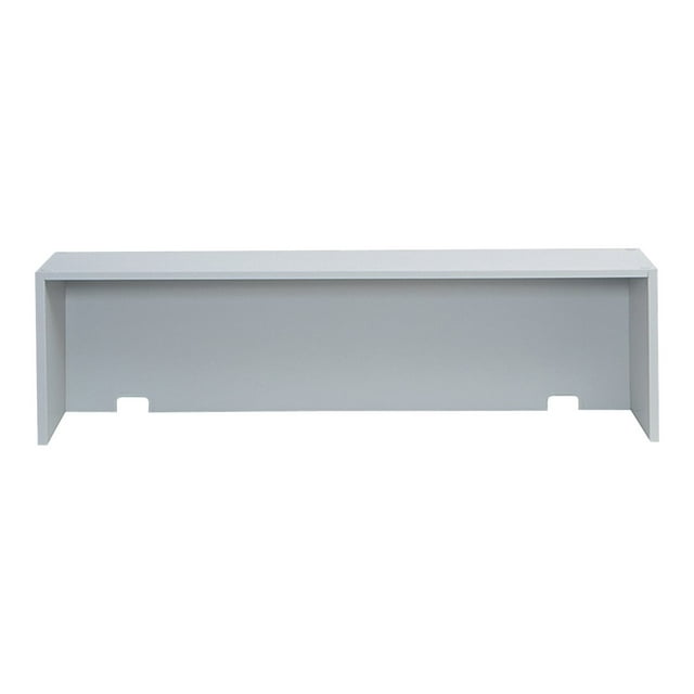 Safco 7752GR E-Z Sort Mailroom riser for Sort Table 57-1/2wx13dx14-1/4h Light Gray Steel