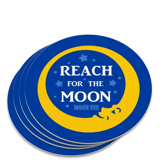Reach for the Moon Novelty Coaster Set