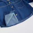 thumbnail image 6 of Jinhomg Little Boys Denim Outfits Casual Comfy Long Sleeve Button Down Jean Jacket and Elastic Waist Pants Toddler Kids 2 Piece Fall Clothes Suit Blue 100, 6 of 9